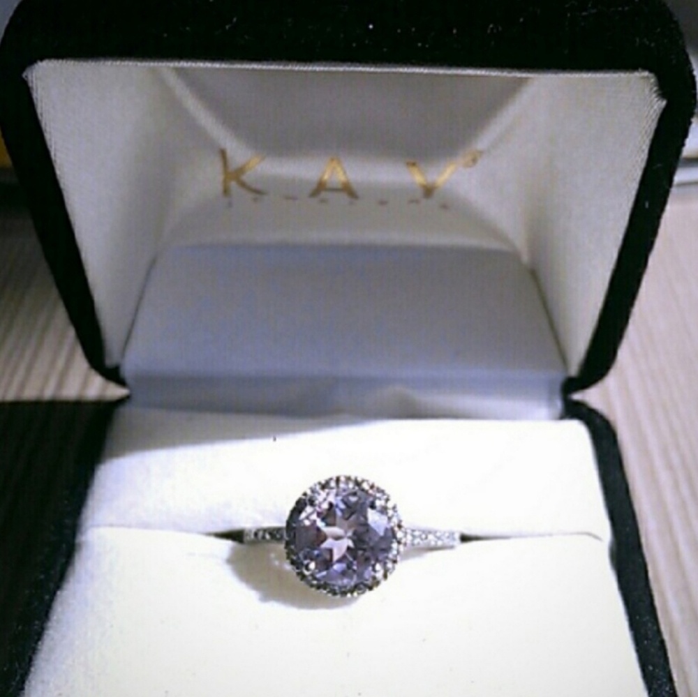 Kay's amethyst ring
